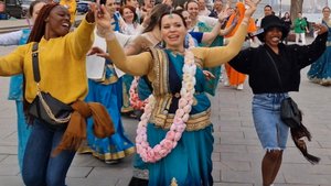 Харе Кришна мантра всех объединяет! Ростов-на-Дону, 15.03.2025 #harekrishna #harinama