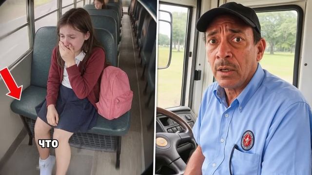 Водитель автобуса замечает ПЛАЧУЩУЮ девочку каждый д?