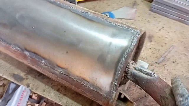 Заварил глушитель от ВАЗ 2112 смотреть онлайн