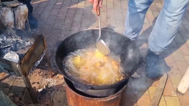 Курица в Казане - И Шашлык на мангале. смотреть онлайн