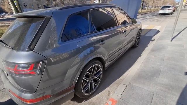 Прожиг принудительный сажевого фильтра AUDI SQ7 4.0TDI. смотреть онлайн