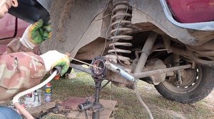 Снятие подшипника полуоси Нива ВАЗ 21213