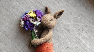 МК  "Зайчонок Кроха". Нижние лапки,набор Джуди