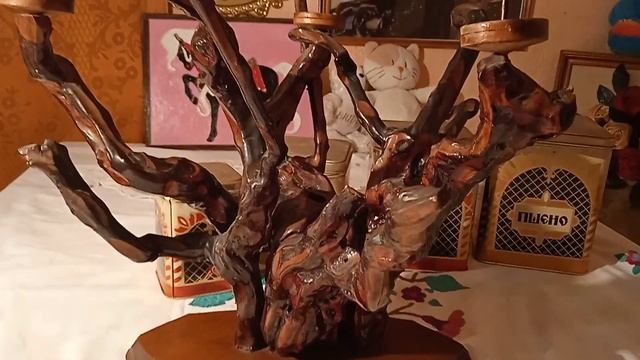 Посуда даром, жестяные банки, подсвечник,статуэтка Ха? смотреть онлайн