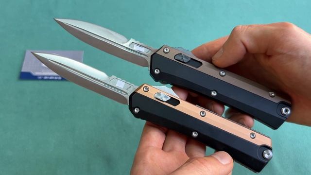 Выкидной нож фронтального выброса, сравниваем две реп смотреть онлайн