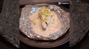 Рыба в йогурте в духовке с картофельным пюре🐟🍟Подробный рецепт есть на моём канале на Дзене😉🤗