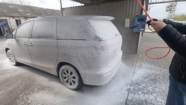 Показываю как правильно наносить пену на авто мойке! смотреть онлайн