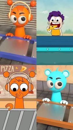 Пицца провалилась  видео-мем Sprinki #sprunki #прикол #3danimation