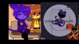 Реакция CatNap и DogDay на шип | 2 часть #catnapxdogday