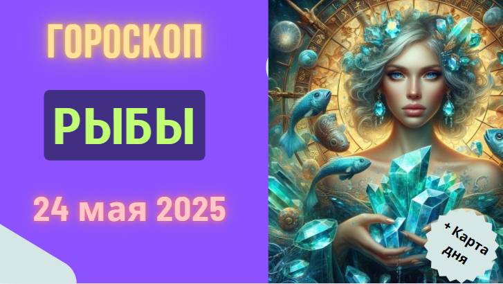 ♓ 24 МАЯ ГОРОСКОП НА СЕГОДНЯ ДЛЯ РЫБ: ТОНКИЕ ПОДСКАЗКИ СУДЬБЫ!
