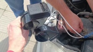 Сигнал автомобильный клаксон Супер громкий