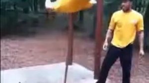 GIF. Сел на кол😂😂