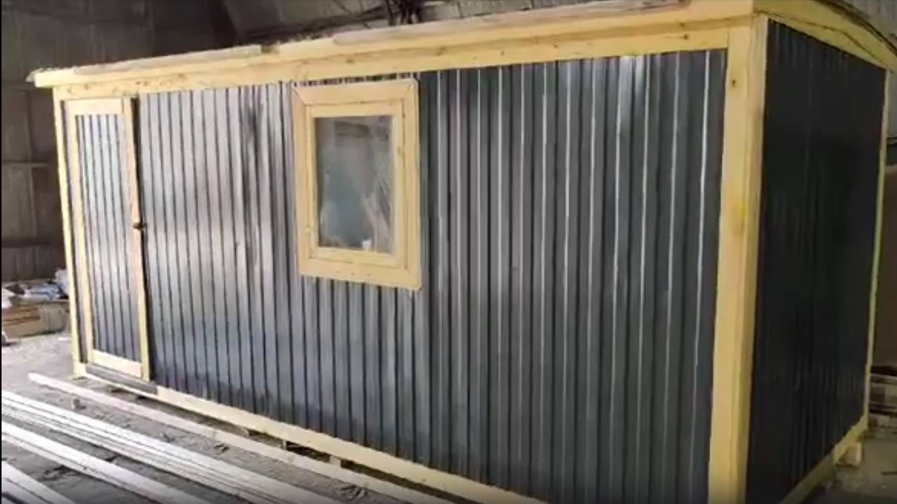 Дачная бытовка в Воскресенском | «ПромСнаб» смотреть онлайн