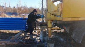 Бурение скважины на воду 200 метров, подработка