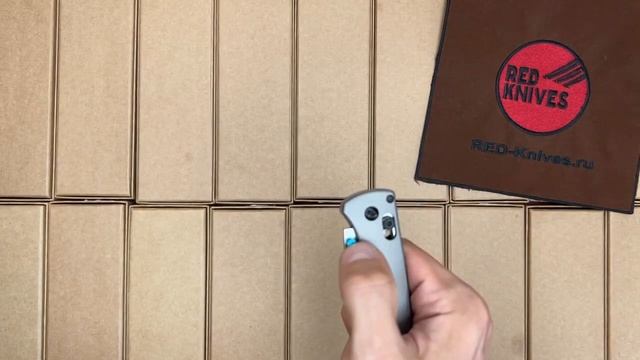 Новинка, реплика Benchmade 535 Bugout Титановый (подшипники) - о? смотреть онлайн