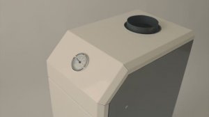 Котел стальной газовый DESCOBERTA КСГ-40 с УГ-45 TGV-310 white