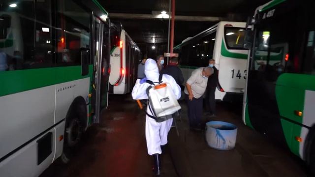 Общественный транспорт столицы регулярно проходит по
