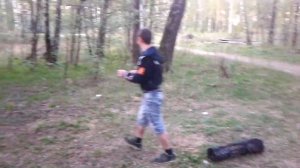 метание ножа с дальней дистанции