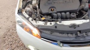 Toyota wish реснички на фары