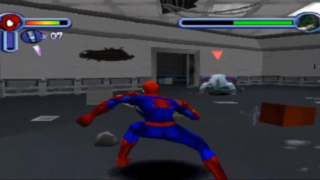 Spider man 2: Enter Electro PS1 2001 Уровень 18 Spidey VS Lizard!