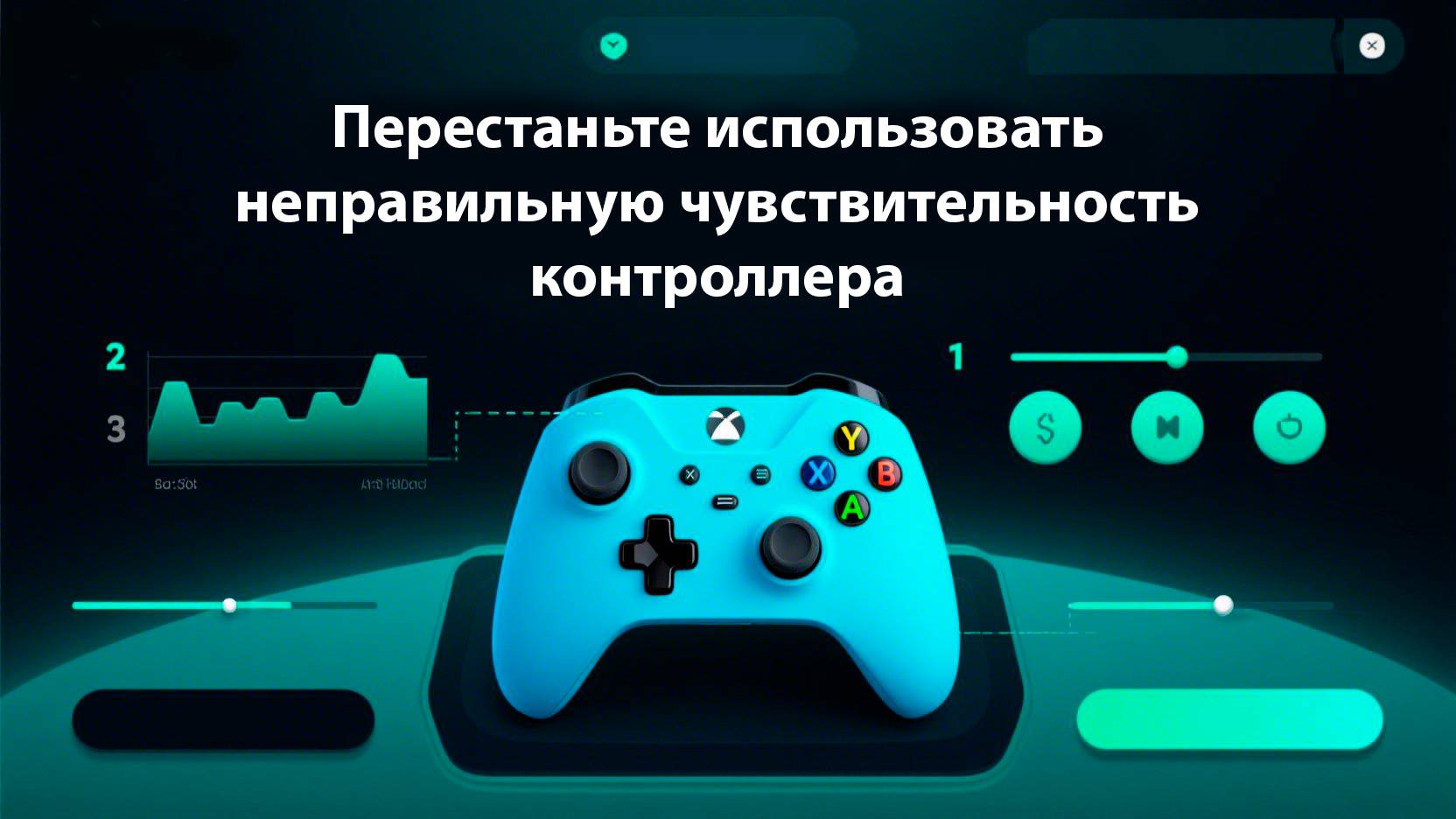 Перестаньте использовать неправильную чувствительность контроллера