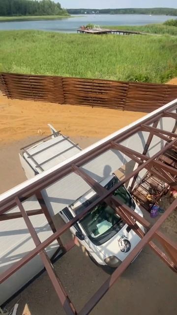 Гараж из сэндвич панелей 3 смотреть онлайн