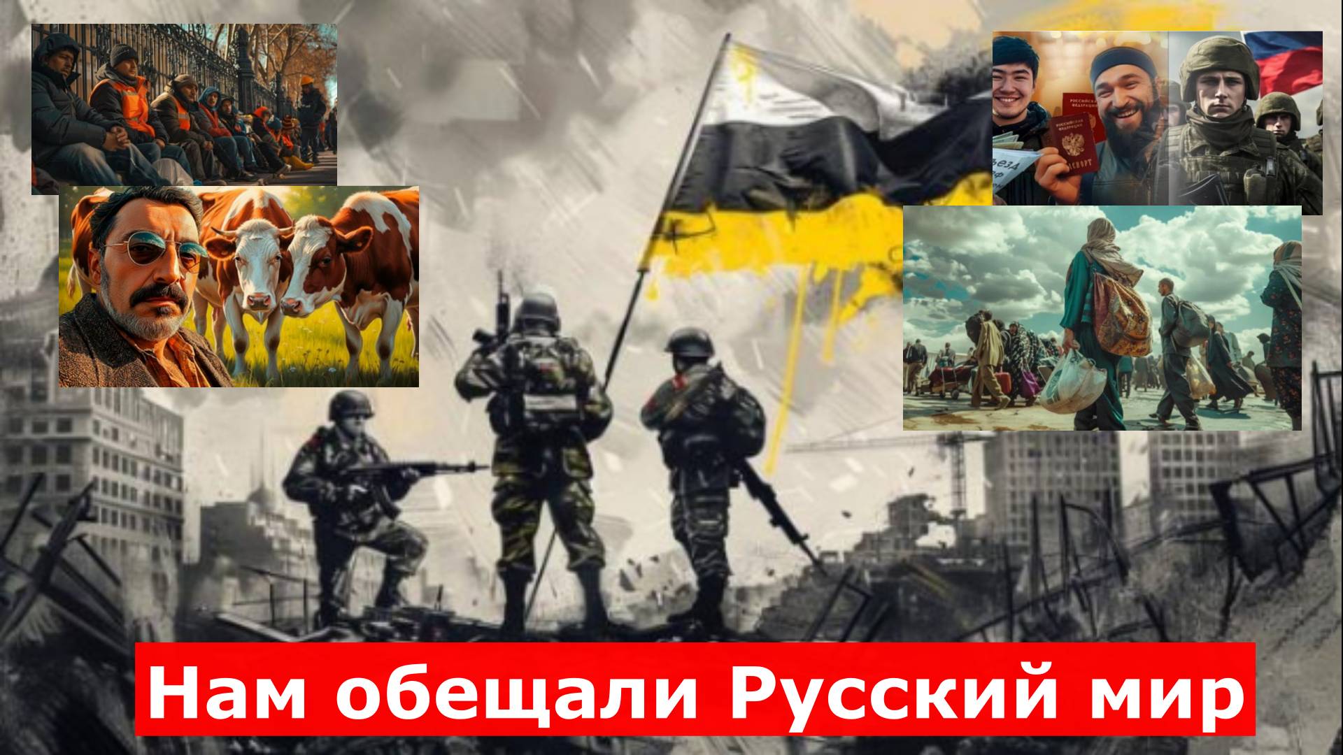 Донбасс требует ответа: "Нам обещали Русский мир, а мы получим мир азиатский?" Диаспоры захватывают