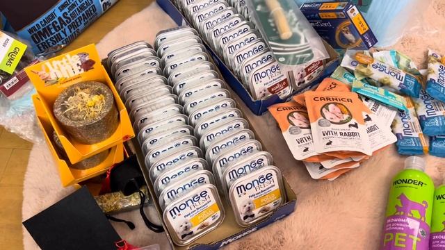 Покупки из зоомагазина