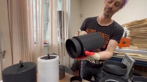 Угольный фильтр для Гроубокса.