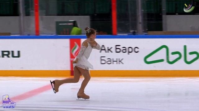 Максимова Елизавета. Весенняя Капель 08.05.24, 1 юнош. разр