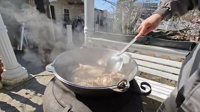 Готовим кролика великана в сливочно чесночном соусе в смотреть онлайн