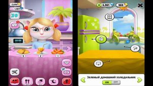 Мой Говорящий Том и Анджела Подготовка к школе