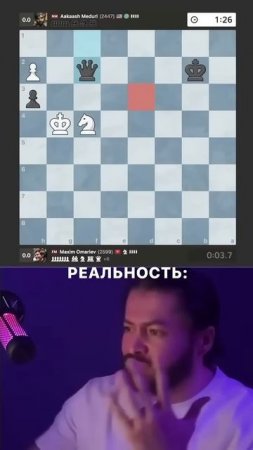 Ожидание vs реальность в шахматах #шахматы #chess