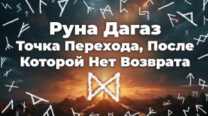 Руна Дагаз — Точка Перехода, После Которой Нет Возврата