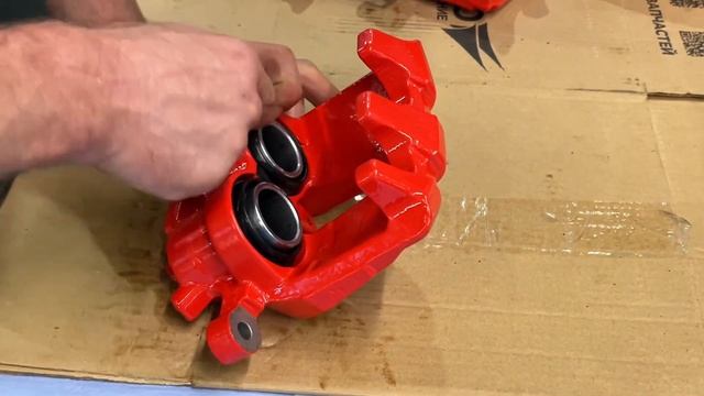 Покраска тормозных суппортов. Что кроме эстетики? смотреть онлайн