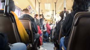 Автобус Mercedes-Benz O405 (АО 552 22). Покатушки по Барнаулу. / Ride o