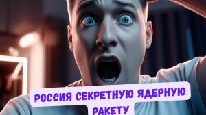 Россия тестирует секретную ядерную ракету