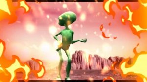 My Lonely Green Dance Alien - Танцующий зеленый человек, пришелец