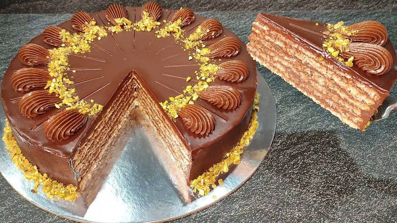 Знаменитый Болгарский торт ГАРАШ! Без муки и глютена! Классика! Мега шоколадный! Ореховый торт!