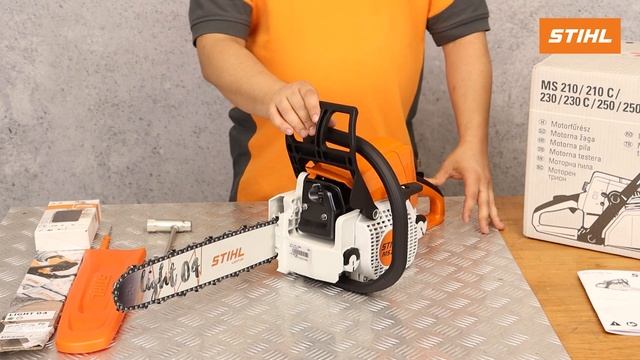 Бензопила STIHL MS 210 (арт. 11232000796) смотреть онлайн