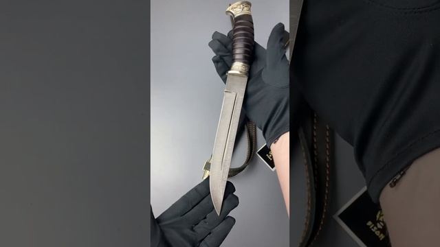Нож на бедро из кованной дамасской стали🔥🔥🔥 смотреть онлайн