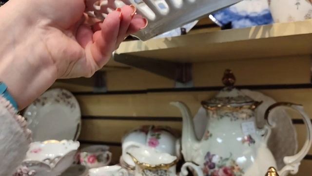 АНТИКВАРНАЯ  ВИНТАЖНАЯ ПОСУДА  СТОЛЬКО КРАСОТЫ В ОДНО?