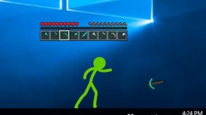 "Стикман - Анимация в майнкрафте (Битва строителей)"