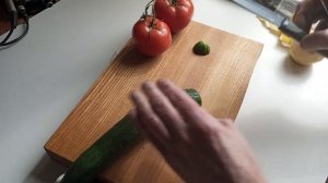 Резка ножами Samura Harakiri SHR-0011B и Tefal Fresh Kitchen