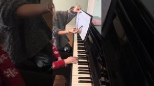 Итальянская песенка чайковского, правая рука/разбор