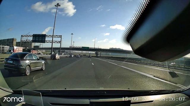 1-1 Тестовые записи видеорегистратора 70mai D07 с поляриза? смотреть онлайн