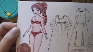 НОВАЯ КУКОЛКА #бумажныекуклы