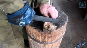 Кованый клинок из советского напильника