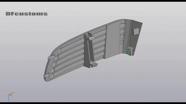 Моделирование и 3Д печать накладки противотуманной фа смотреть онлайн
