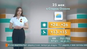 Погода в Старом Осколе на 25 мая
